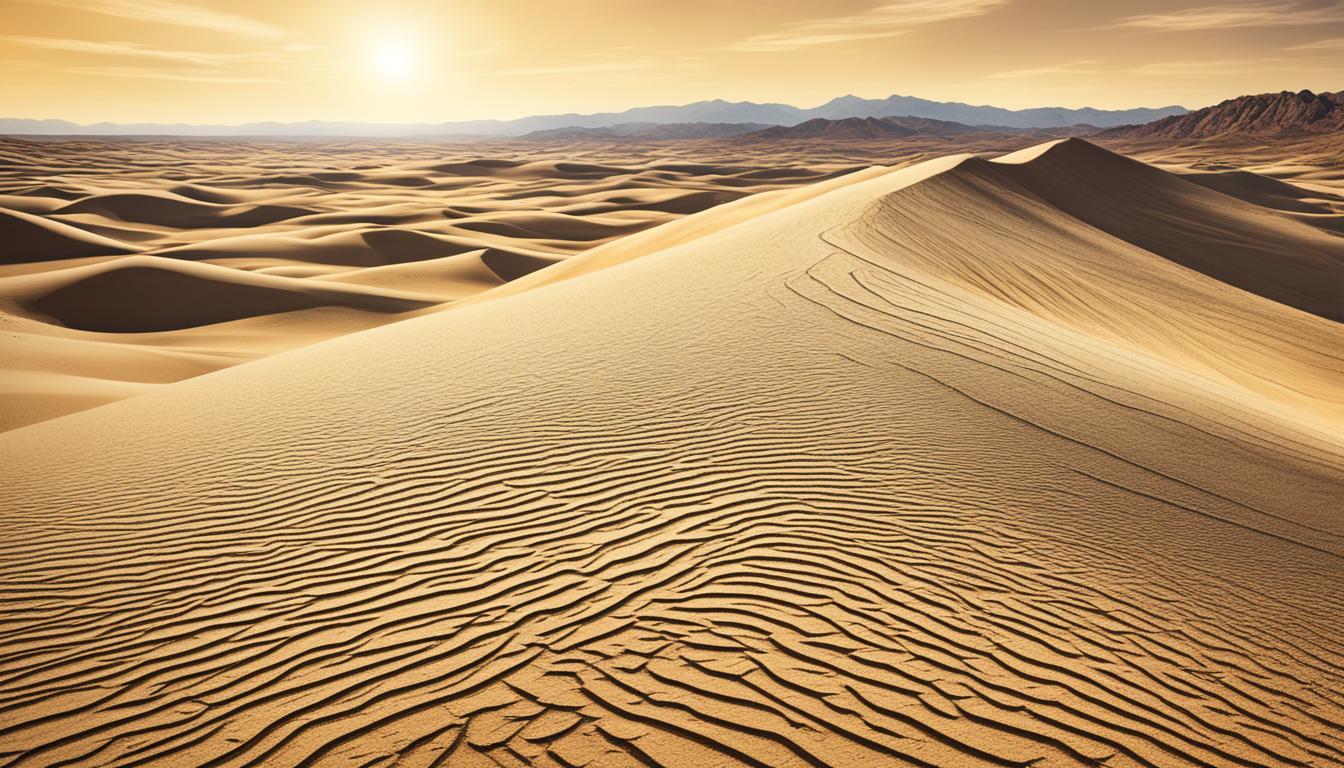 desert sand, transported by the wind, affects climate, environment, human health